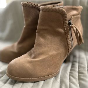 Faux Suede bootie